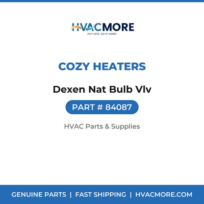 Cozy Heaters Dexen Nat Bulb Vlv 84087