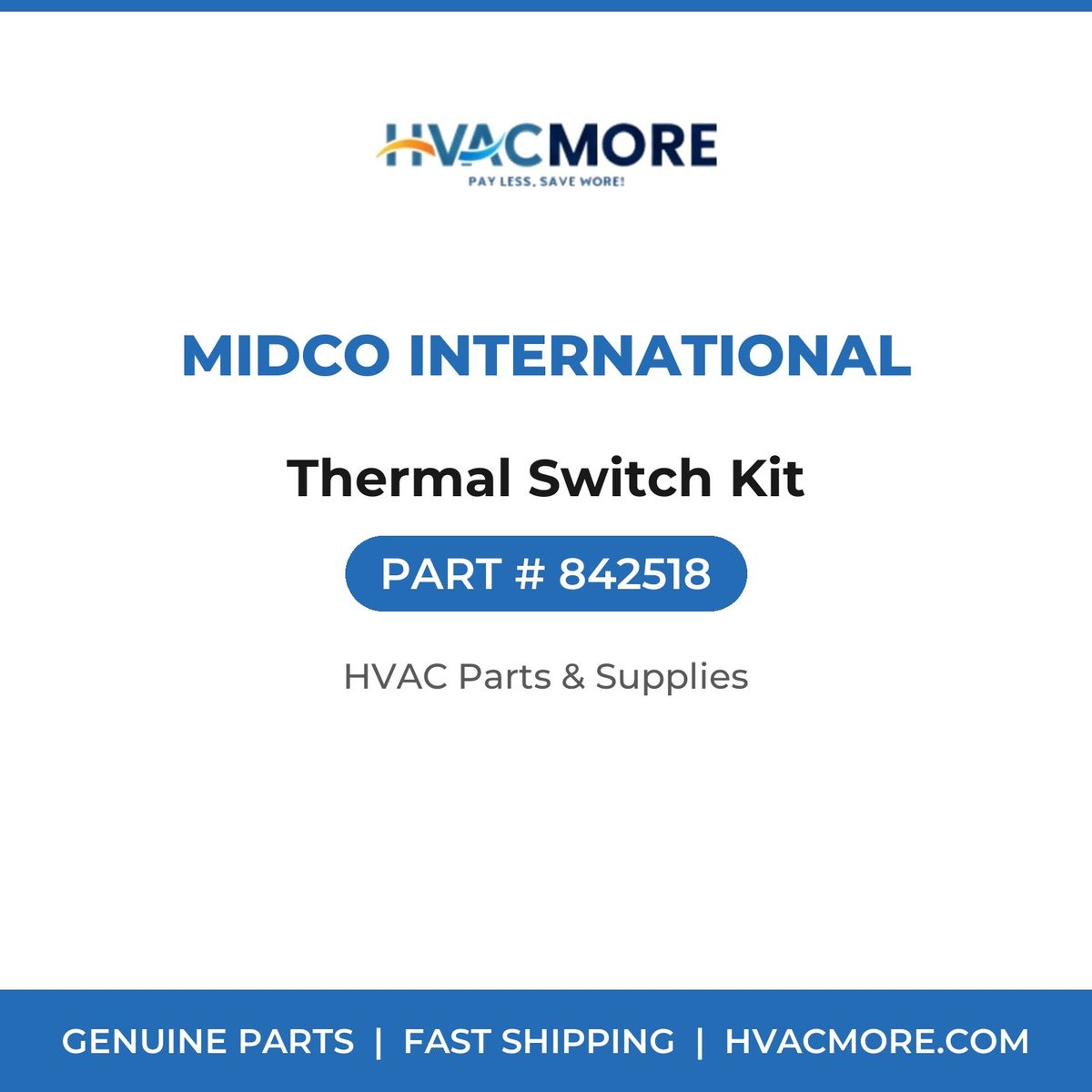 Midco International Thermal Switch Kit 842518