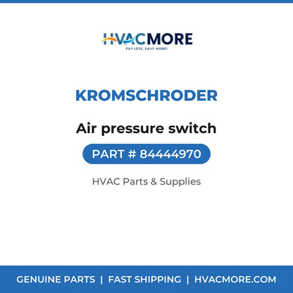 Kromschroder Air pressure switch 84444970
