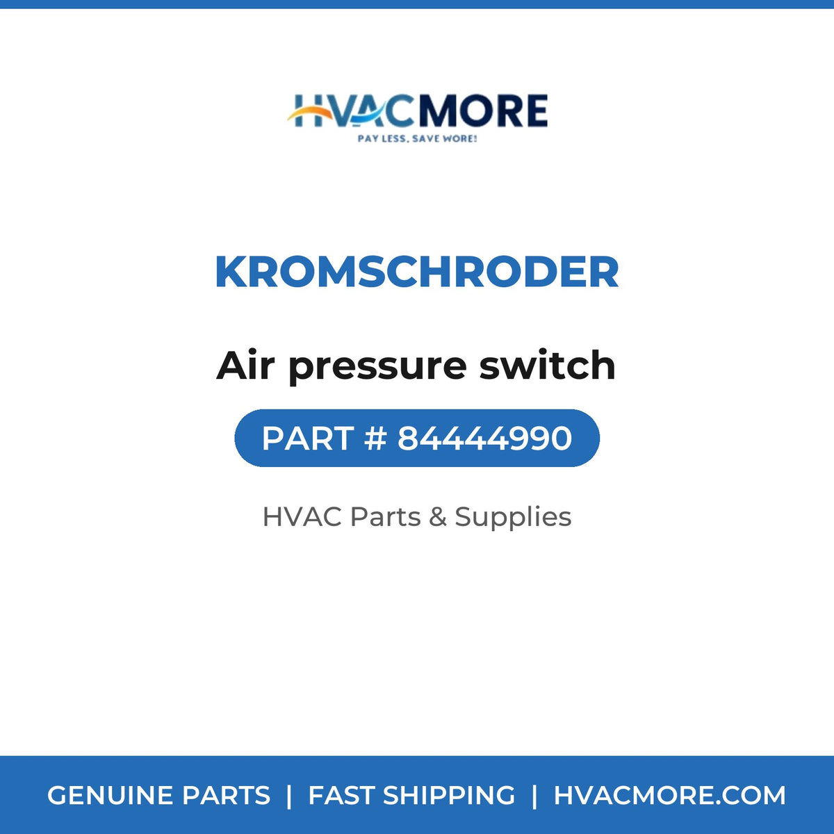 Kromschroder Air pressure switch 84444990