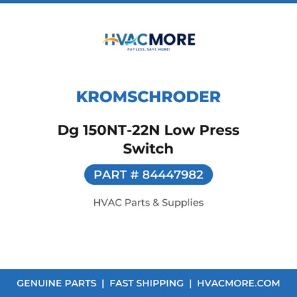 Kromschroder Dg 150NT-22N Low Press Switch 84447982