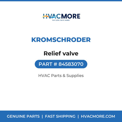 Kromschroder Relief valve 84583070