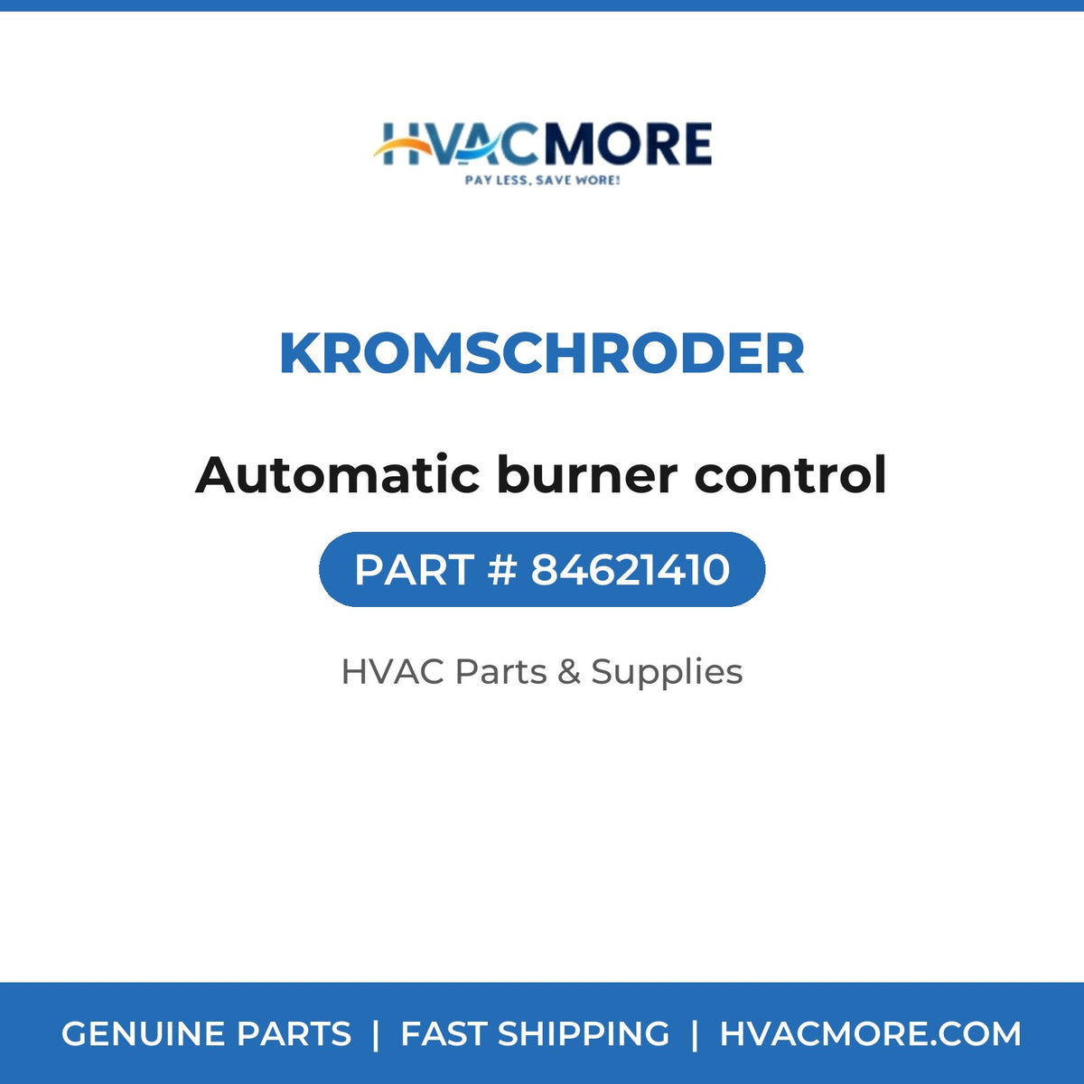 Kromschroder Automatic burner control 84621410