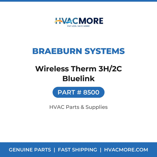 Braeburn Systems Wireless Therm 3H/2C Bluelink 8500