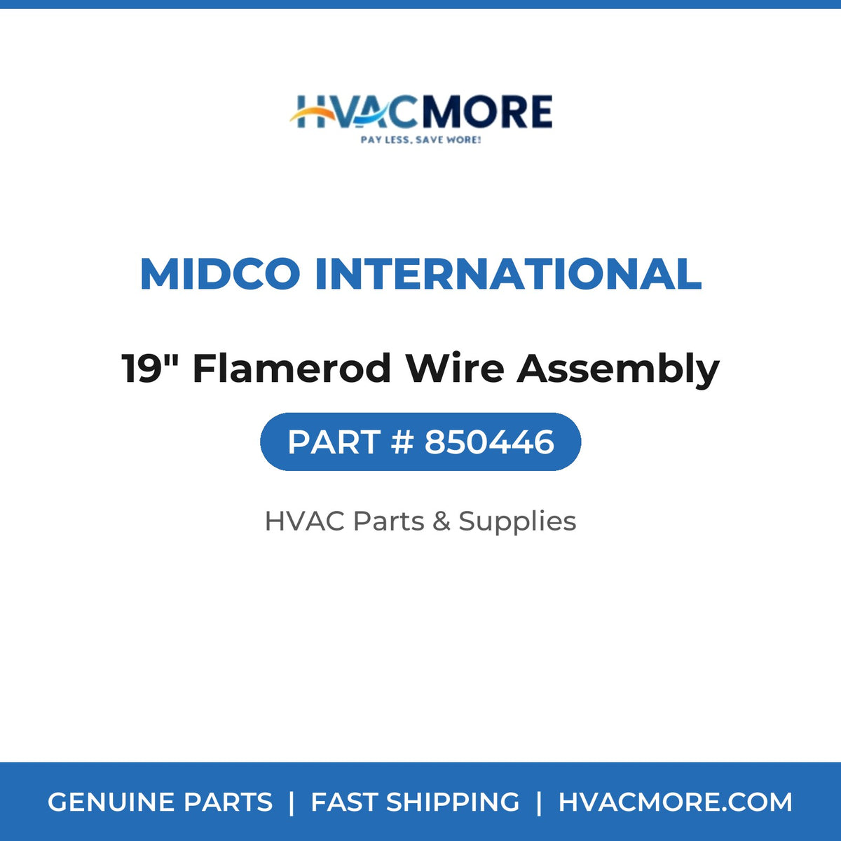 Midco International 19" Flamerod Wire Assembly 850446