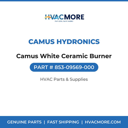Camus Hydronics Camus White Ceramic Burner 853-09569-000