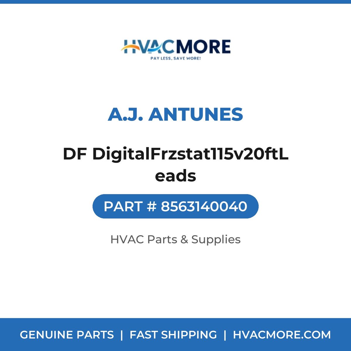 A.J. Antunes DF DigitalFrzstat115v20ftLeads 8563140040