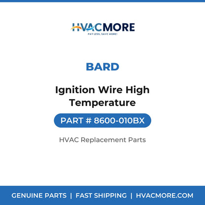 Bard Ignition Wire High Temperature 8600-010BX