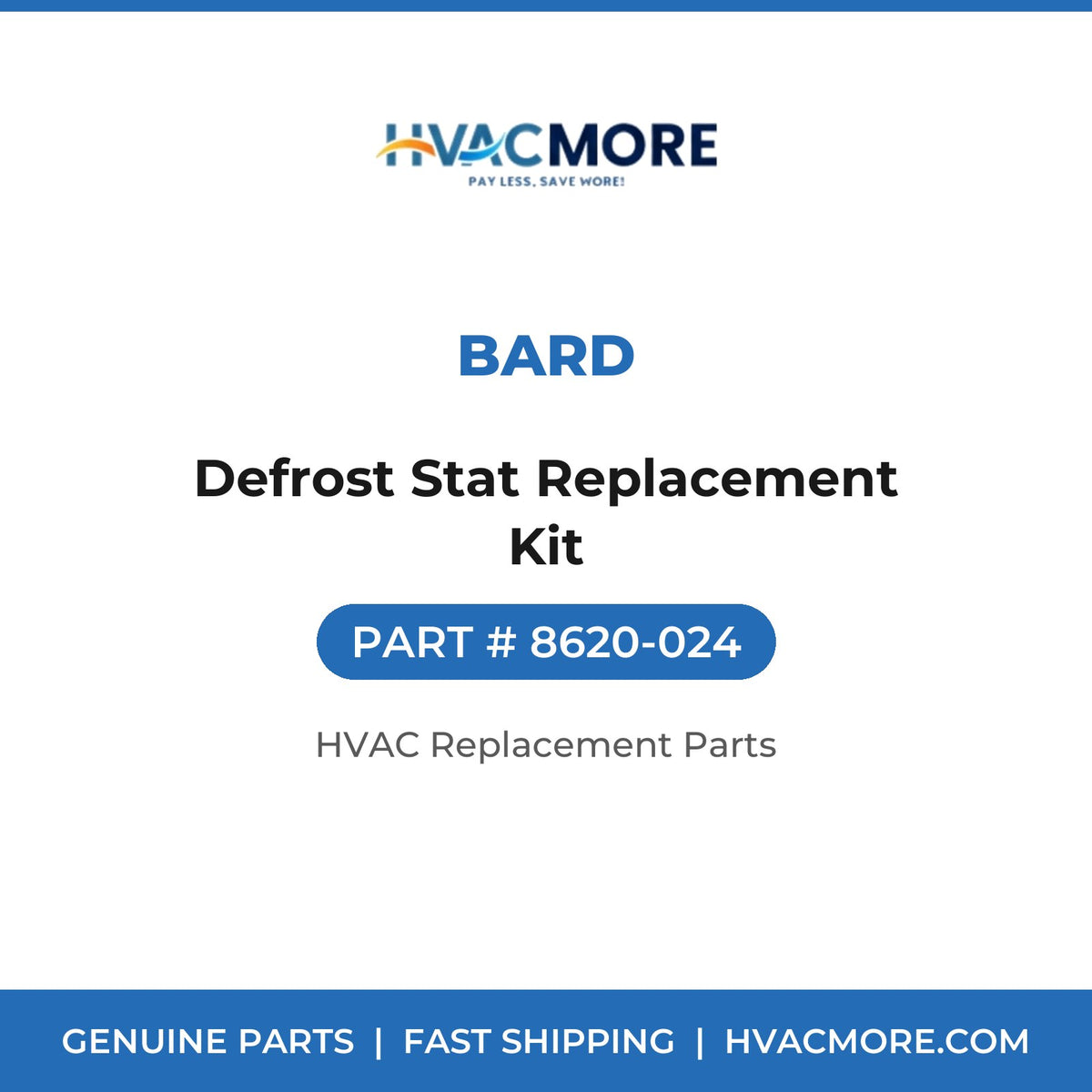 Bard Defrost Stat Replacement Kit 8620-024