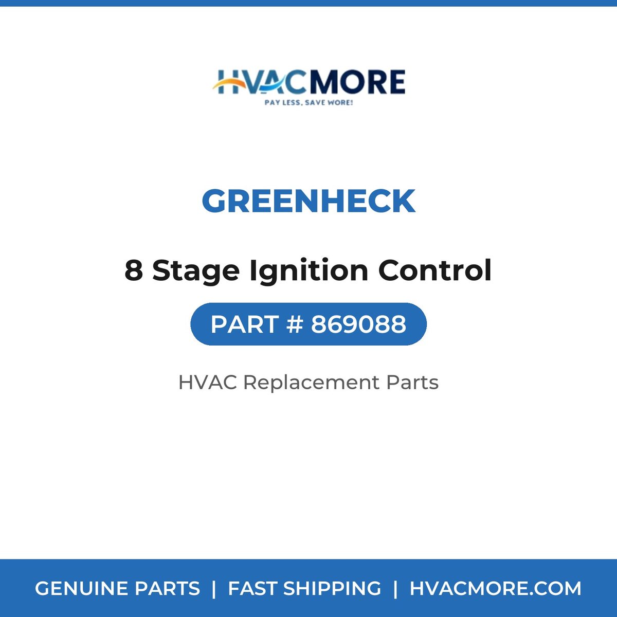 Greenheck 8 Stage Ignition Control 869088