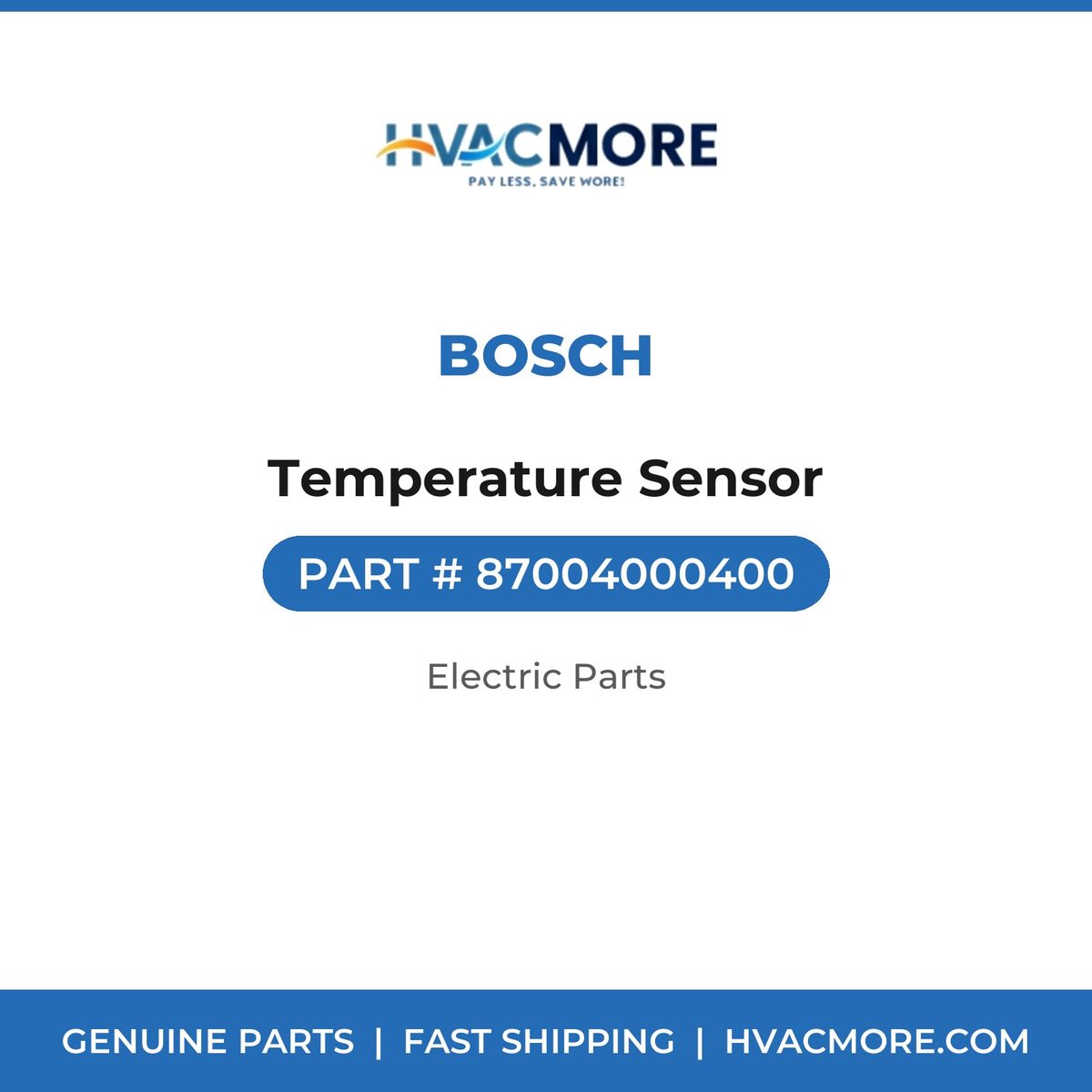 Bosch Temperature Sensor 87004000400