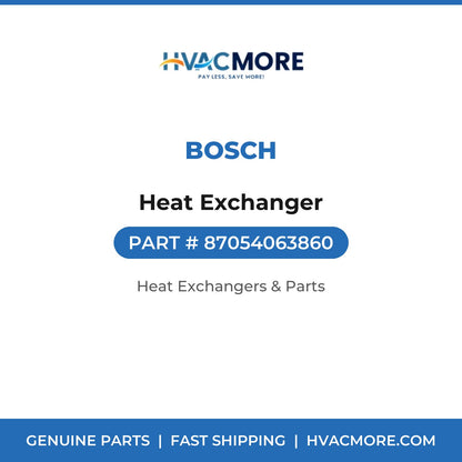 Bosch Heat Exchanger 87054063860