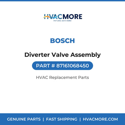 Bosch Diverter Valve Assembly 87161068450