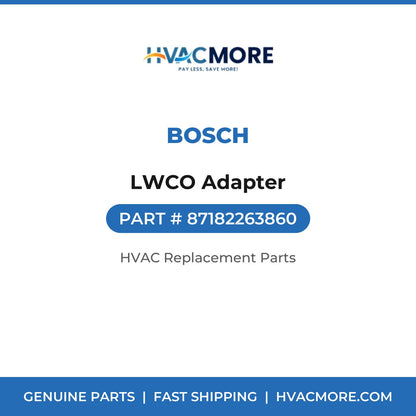 Bosch LWCO Adapter 87182263860