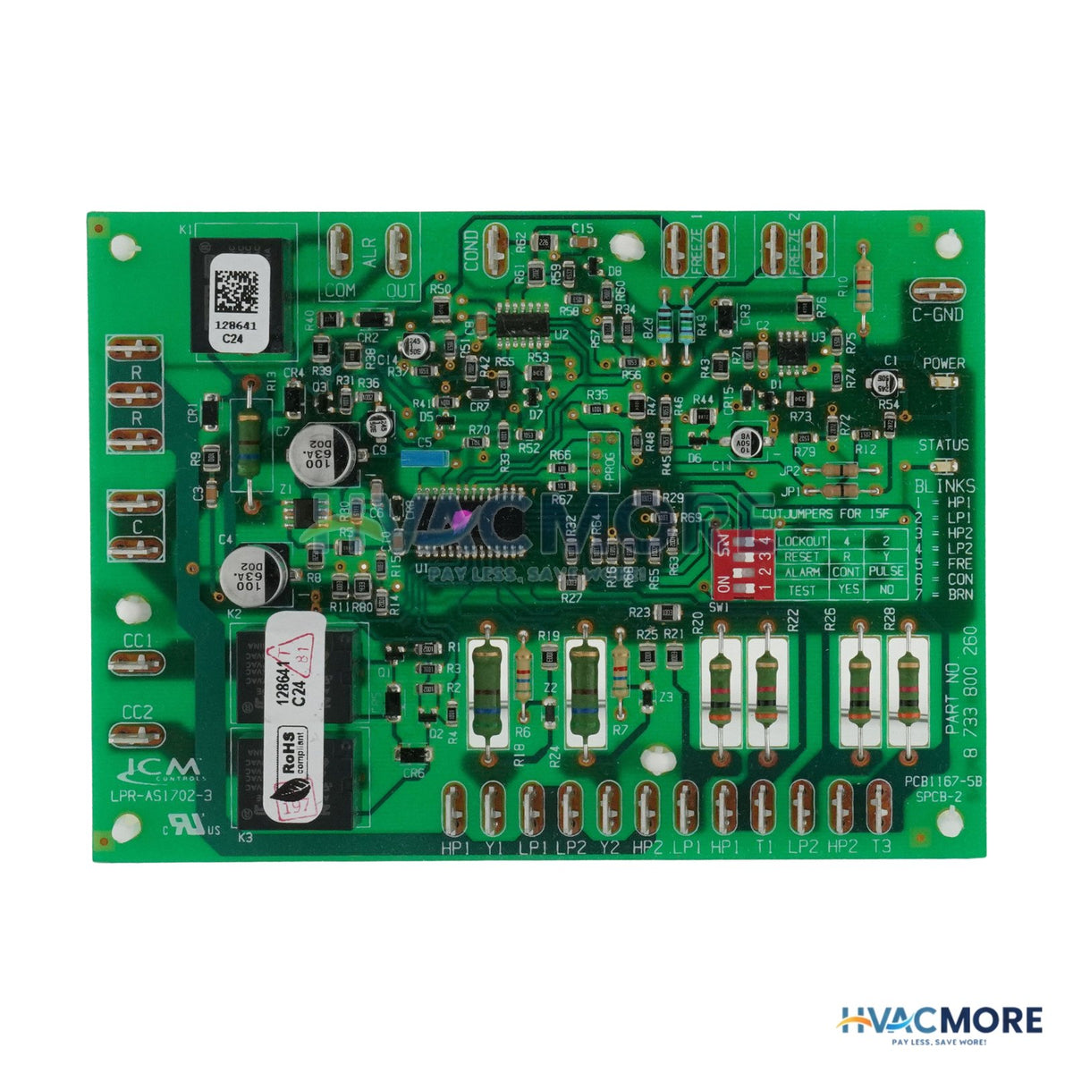 Carrier Compressor Control Board 8733800260