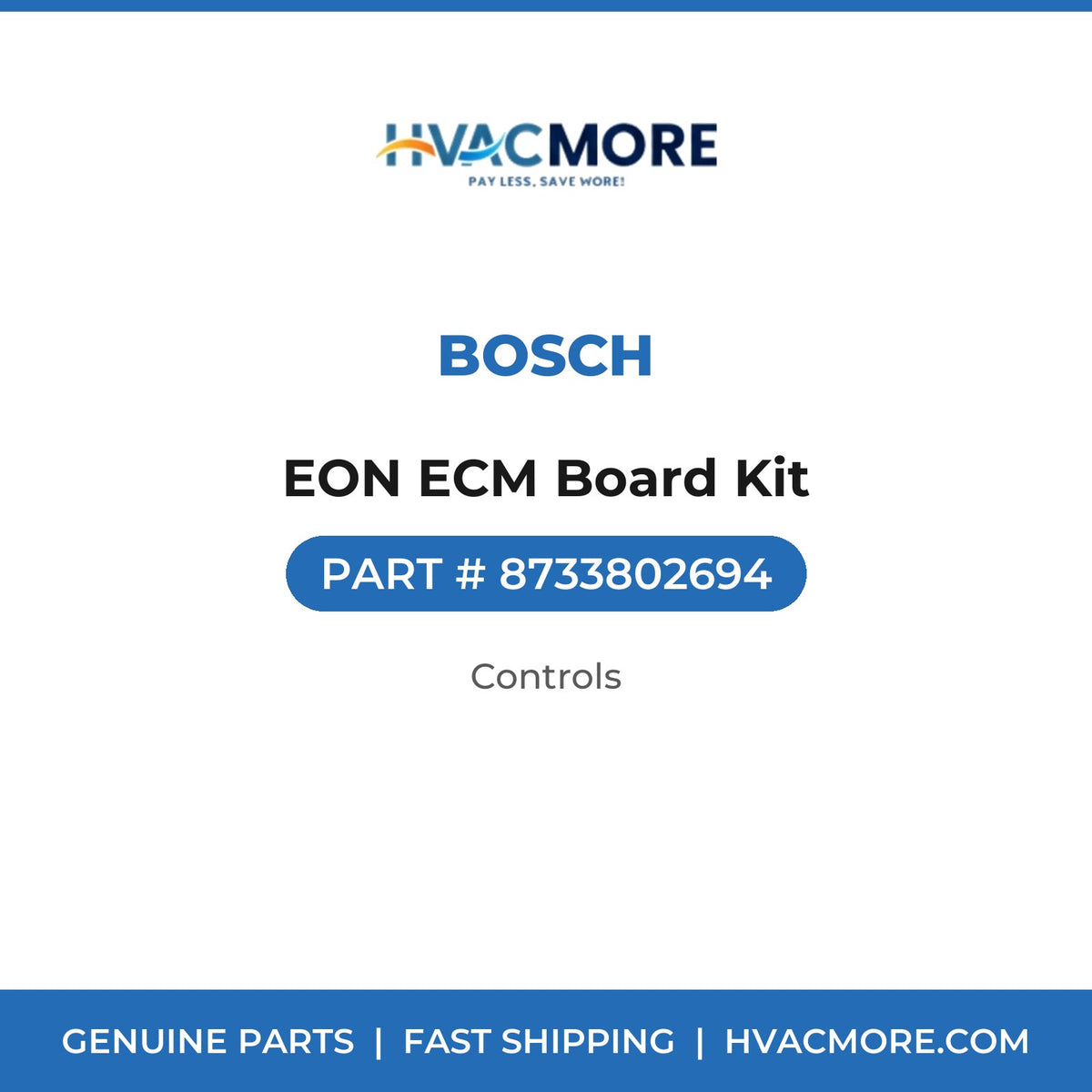 Bosch EON ECM Board Kit 8733802694
