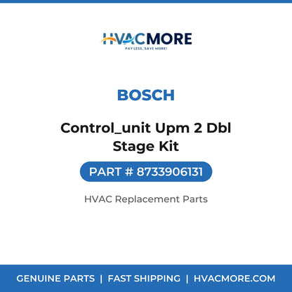 Bosch Control_unit Upm 2 Dbl Stage Kit 8733906131