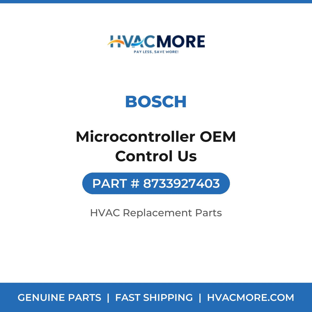 Bosch Microcontroller OEM Control Us 8733927403