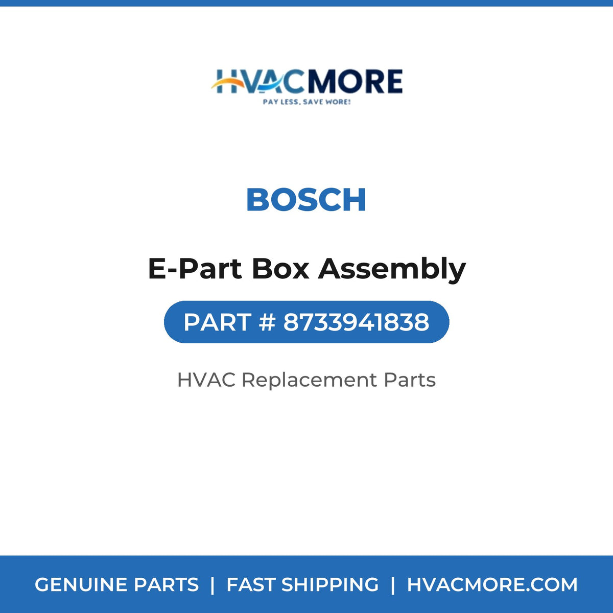 Bosch E-Part Box Assembly 8733941838