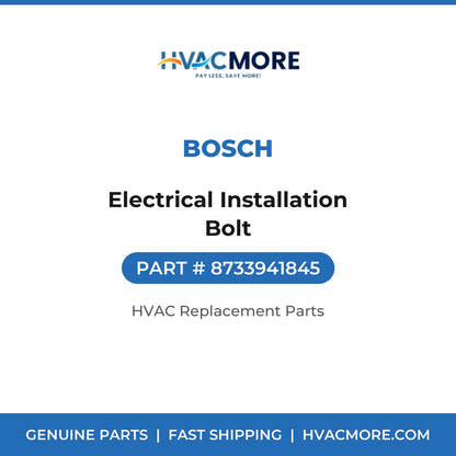 Bosch Electrical Installation Bolt 8733941845