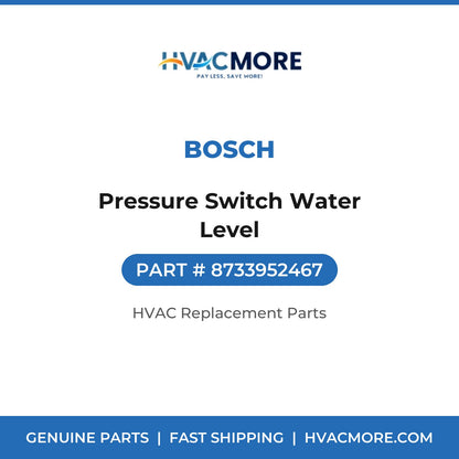 Bosch Pressure Switch Water Level 8733952467