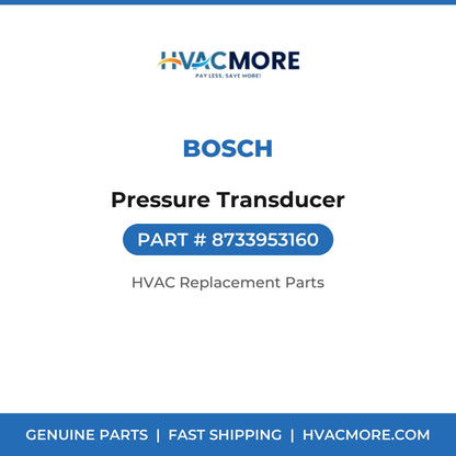 Bosch Pressure Transducer 8733953160