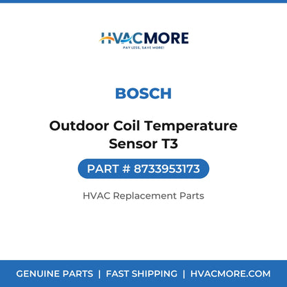 Bosch Outdoor Coil Temperature Sensor T3 8733953173