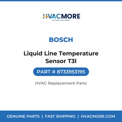 Bosch Liquid Line Temperature Sensor T3l 8733953195