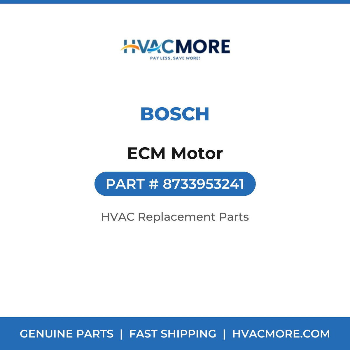 Bosch ECM Motor 8733953241