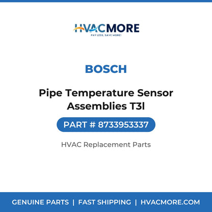 Bosch Pipe Temperature Sensor Assemblies T3l 8733953337