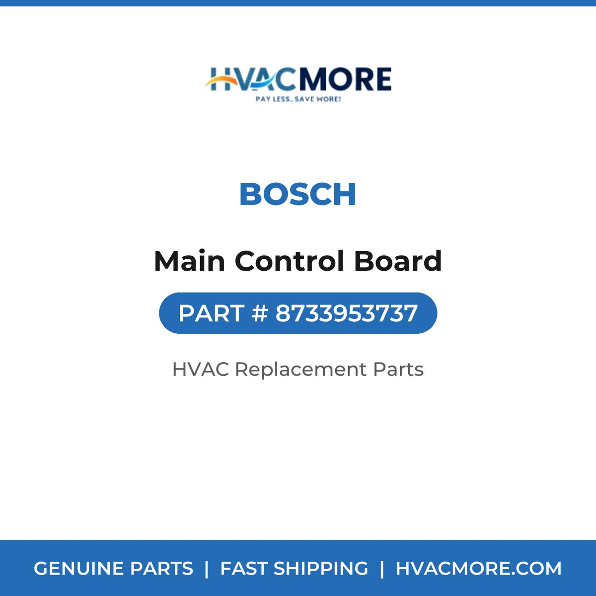 Bosch Main Control Board 8733953737
