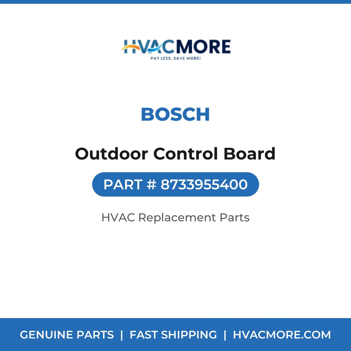 Bosch Outdoor Control Board 8733955400