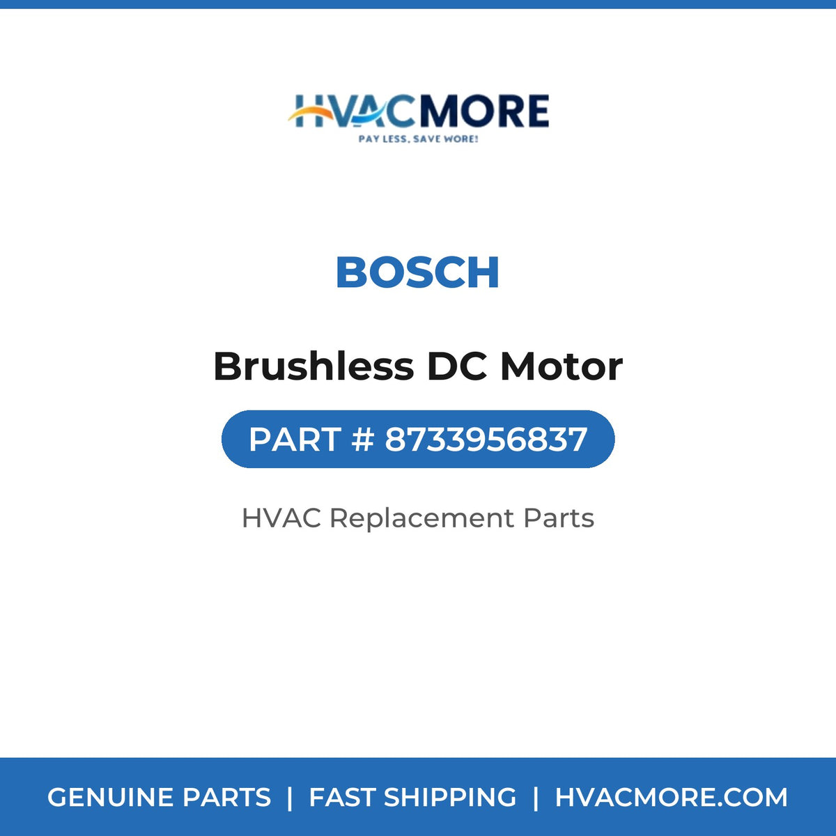 Bosch Brushless DC Motor 8733956837