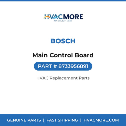 Bosch Main Control Board 8733956891