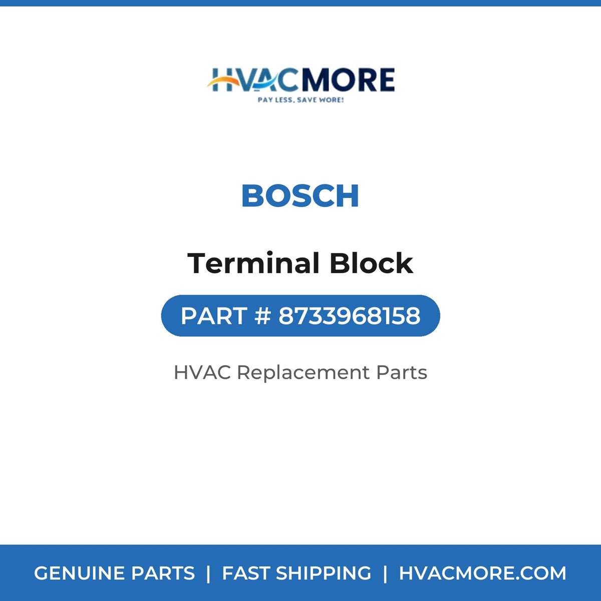 Bosch Terminal Block 8733968158
