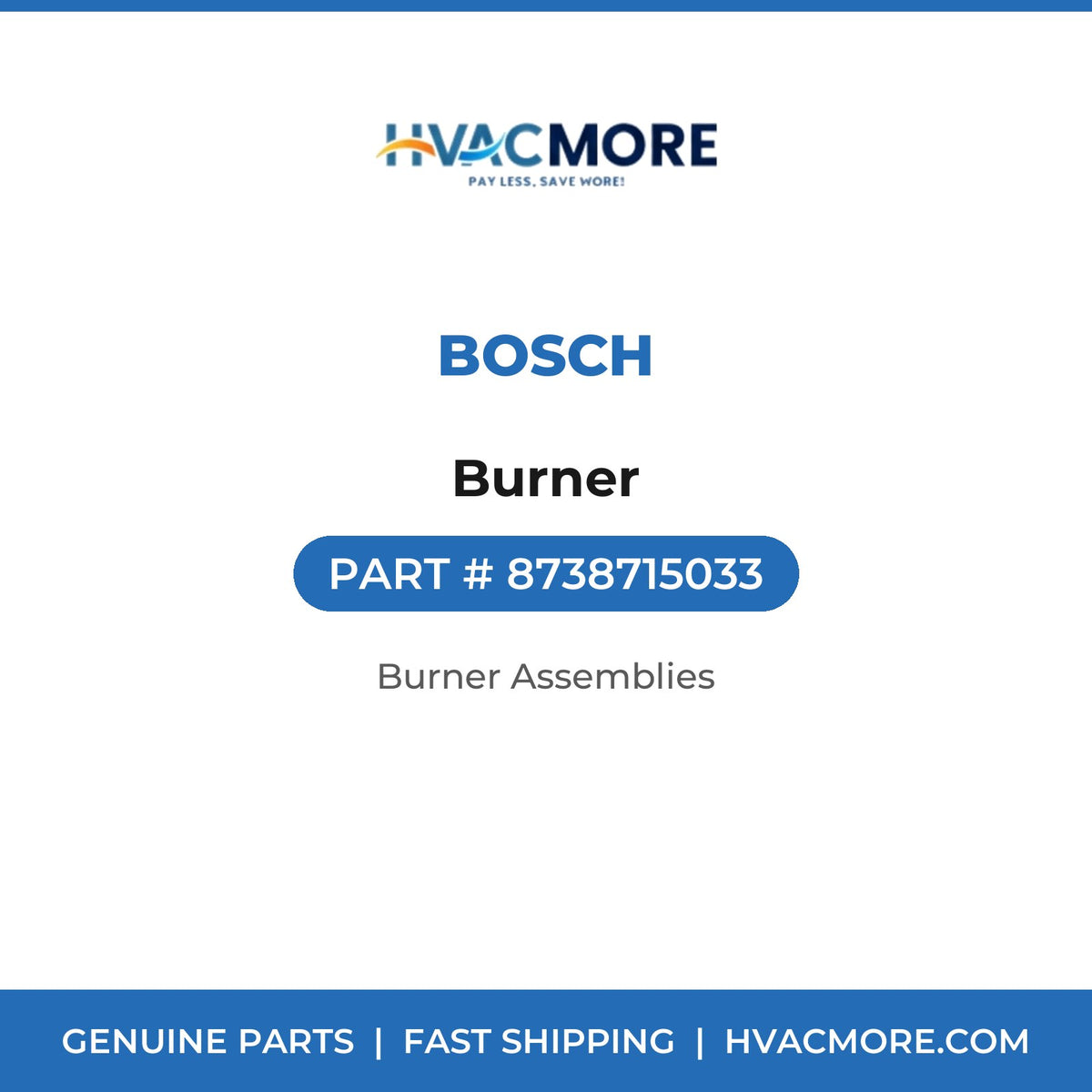 Bosch Burner 8738715033