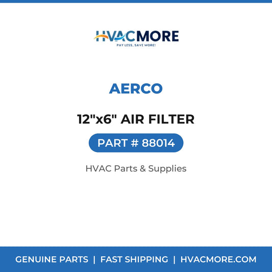 AERCO 12"x6" AIR FILTER 88014