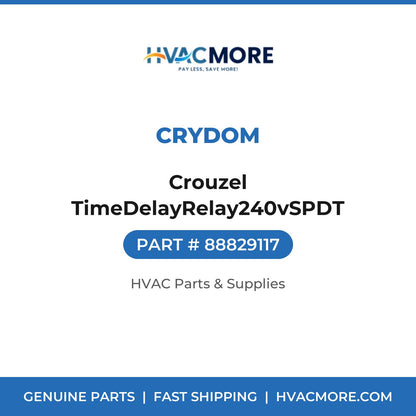 Crydom Crouzel TimeDelayRelay240vSPDT 88829117