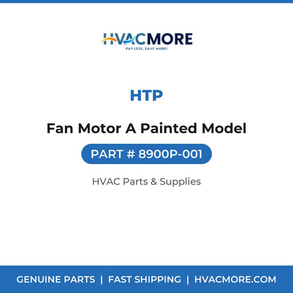 HTP Fan Motor A Painted Model 8900P-001