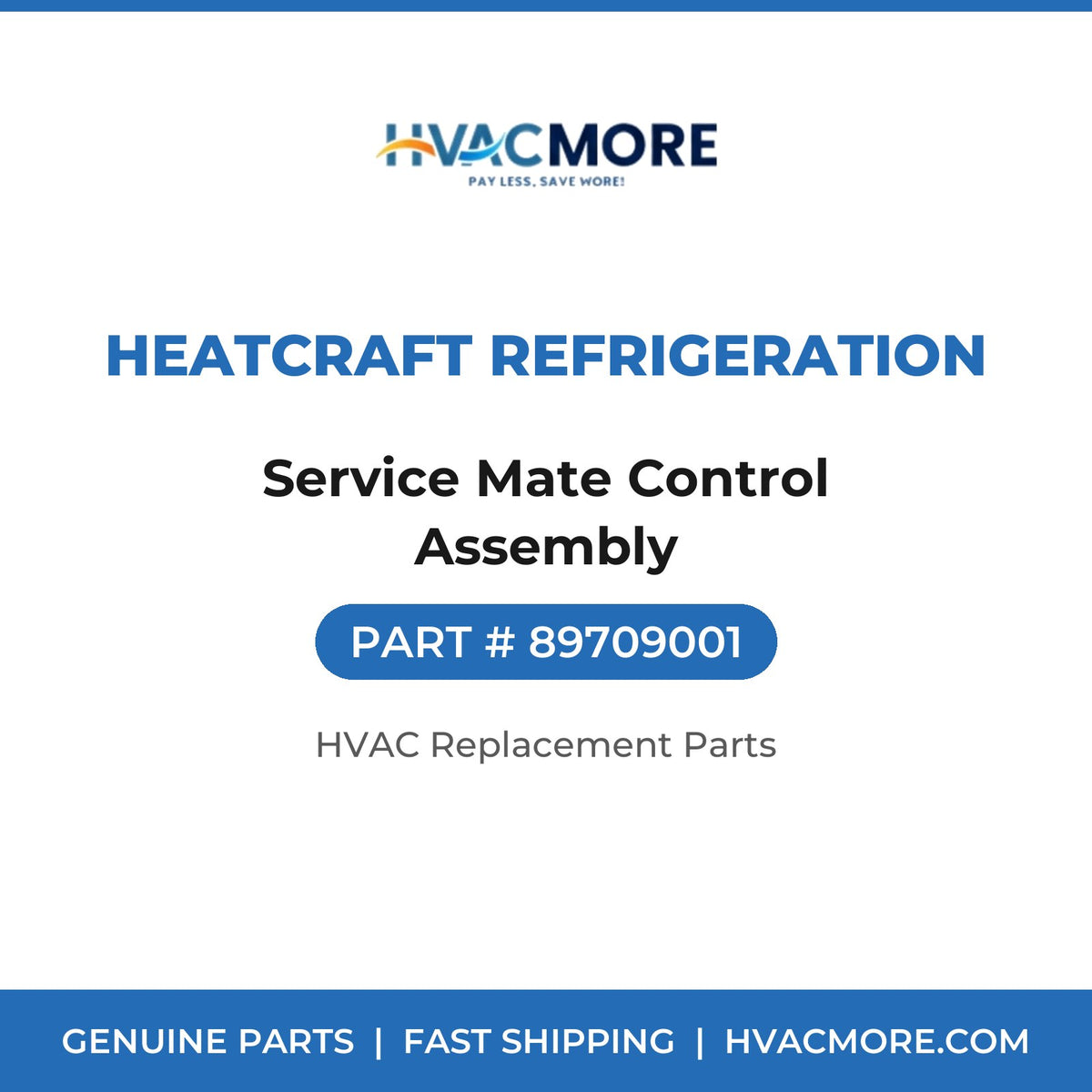 Heatcraft Refrigeration Service Mate Control Assembly 89709001