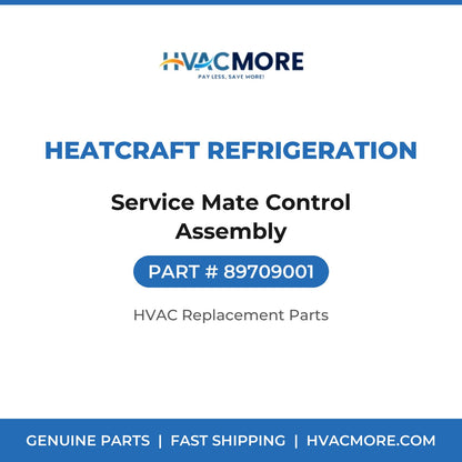 Heatcraft Refrigeration Service Mate Control Assembly 89709001
