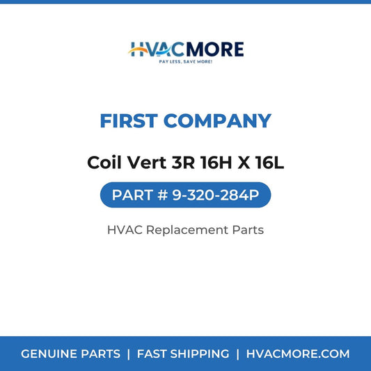 First Company Coil Vert 3R 16H X 16L 9-320-284P