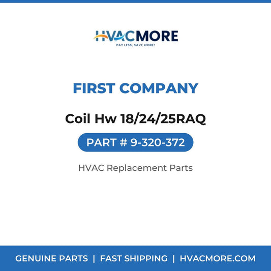 First Company Coil Hw 18/24/25RAQ 9-320-372
