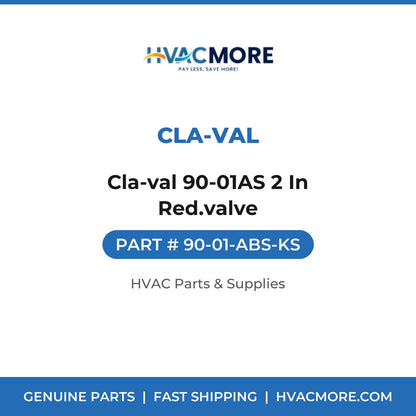 Cla-Val Cla-val 90-01AS 2 In Red.valve 90-01-ABS-KS