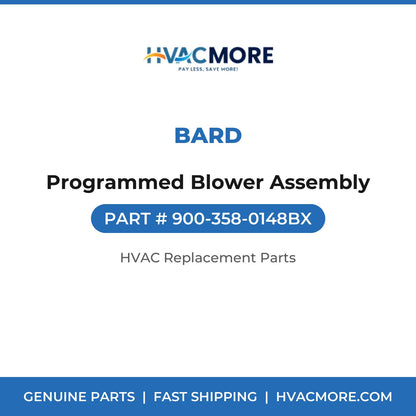 Bard Programmed Blower Assembly 900-358-0148BX