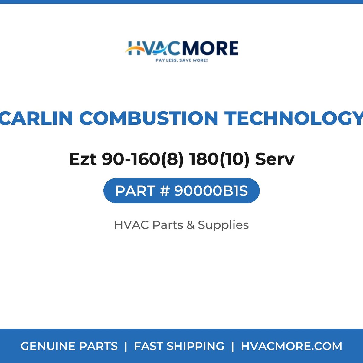 Carlin Combustion Technology Ezt 90-160(8) 180(10) Serv 90000B1S