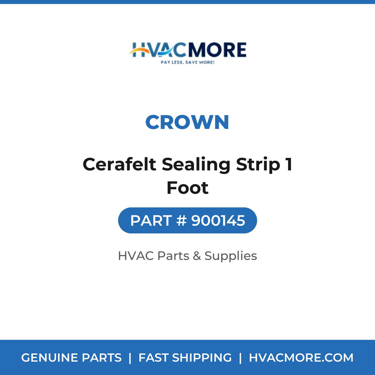 Crown Cerafelt Sealing Strip 1 Foot 900145