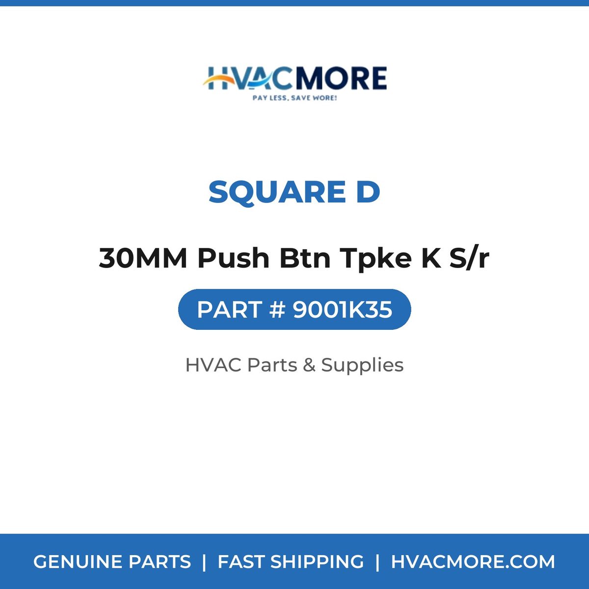 Square D 30MM Push Btn Tpke K S/r 9001K35