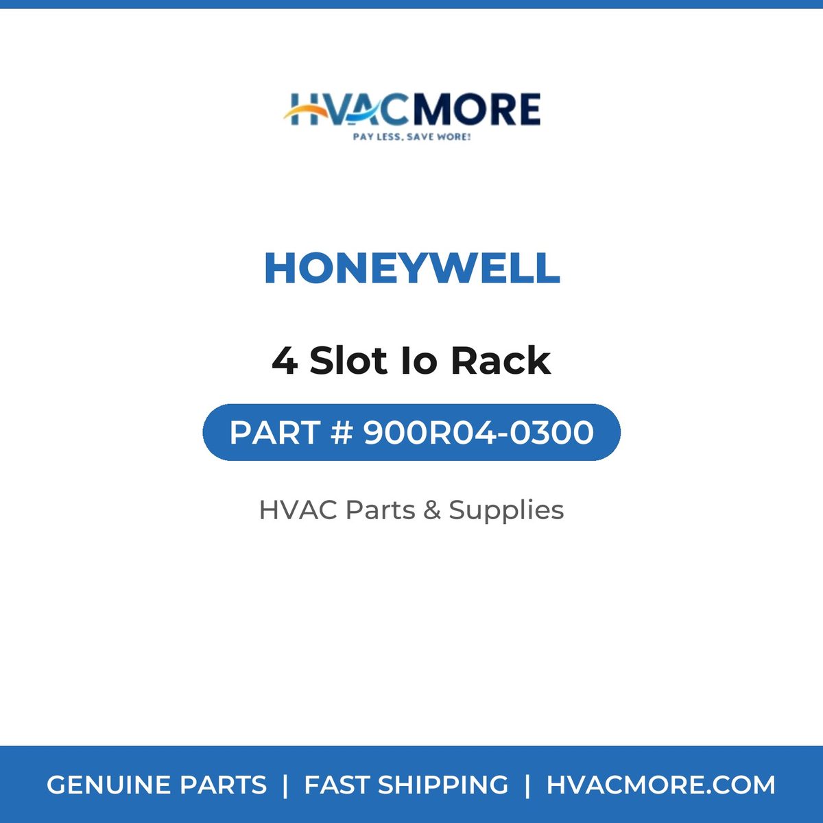 Honeywell 4 Slot Io Rack 900R04-0300
