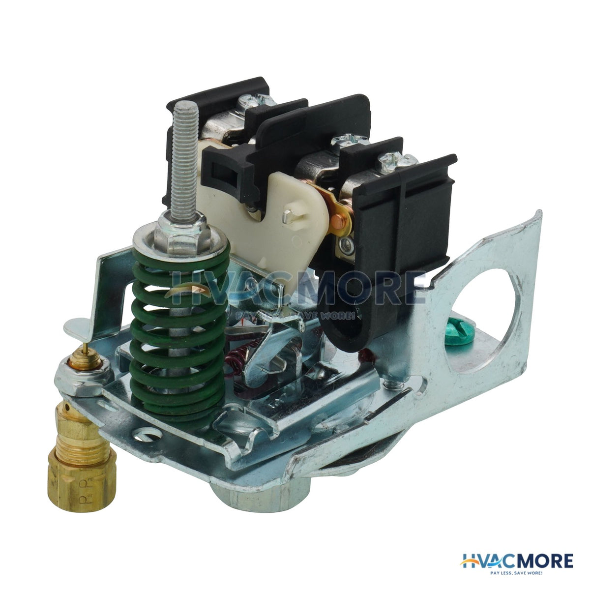 Telemecanique (Square D) Pressure Switch W/ 2 Way Release Valve, 1/4" NPSF, 40-100 PSI Off at 100 PSI 9013FHG2J27X